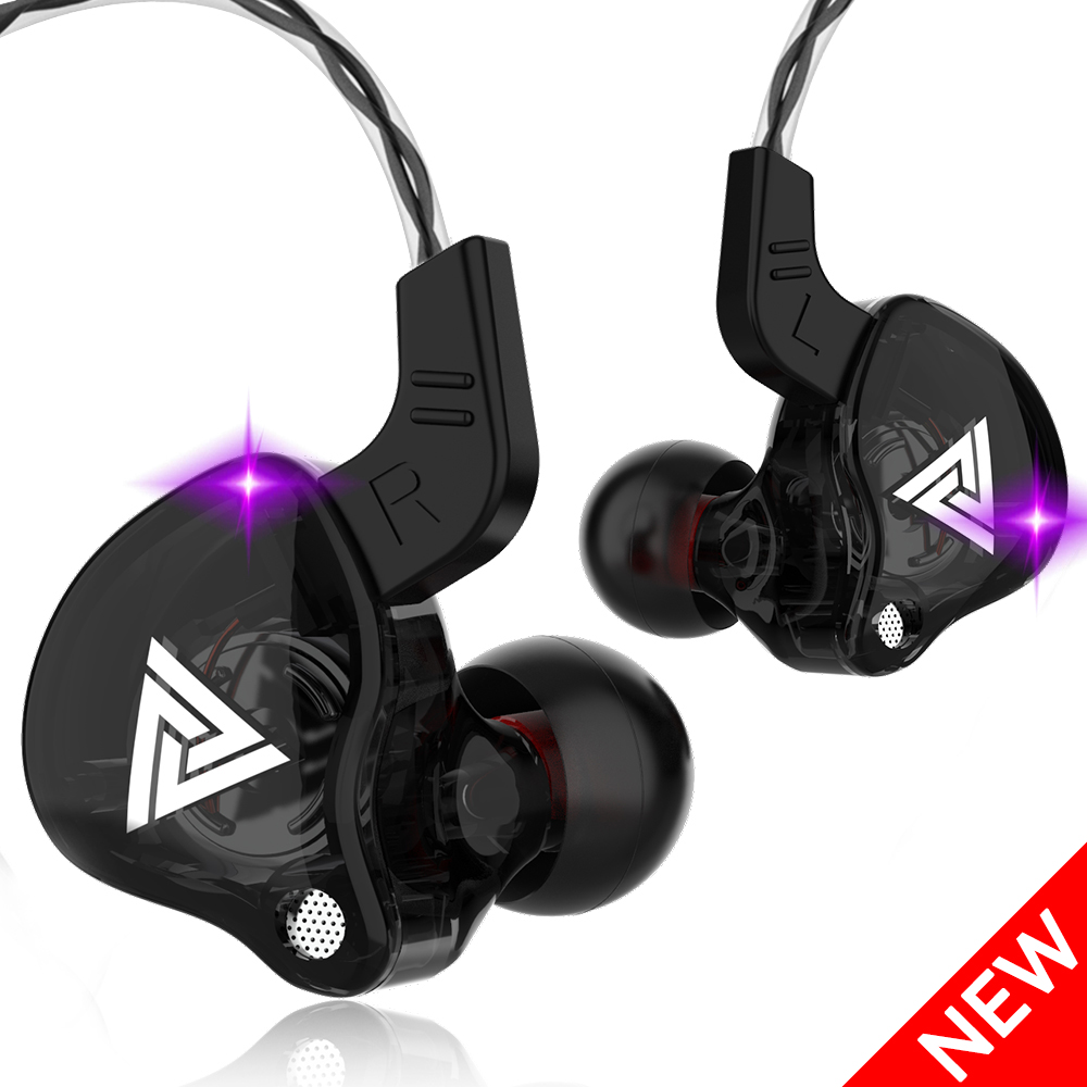 Open Ear Air Conduction Headphones - الأصلي QKZ AK6 النحاس سائق HiFi