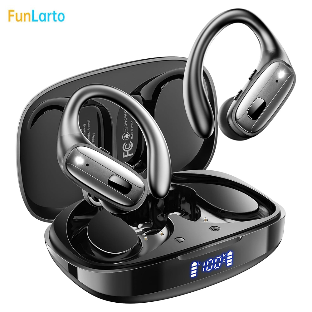 Type C Wired Earphones With Mic - سماعات بلوتوث 5.3 رياضية سماعات أذن