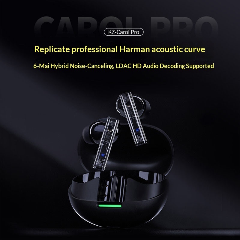 Tws Earbuds Bluetooth 5.3 - سماعات KZ Carol Pro TWS بلوتوث