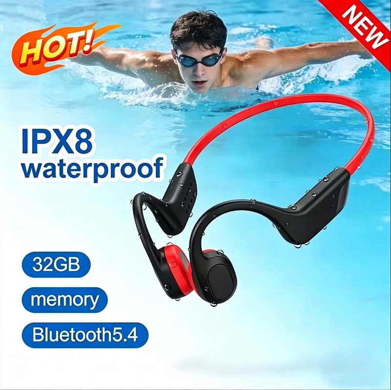 Anc Wireless Over Ear Headphones - سماعات أذن بلوتوث جديدة 2026 بتقنية