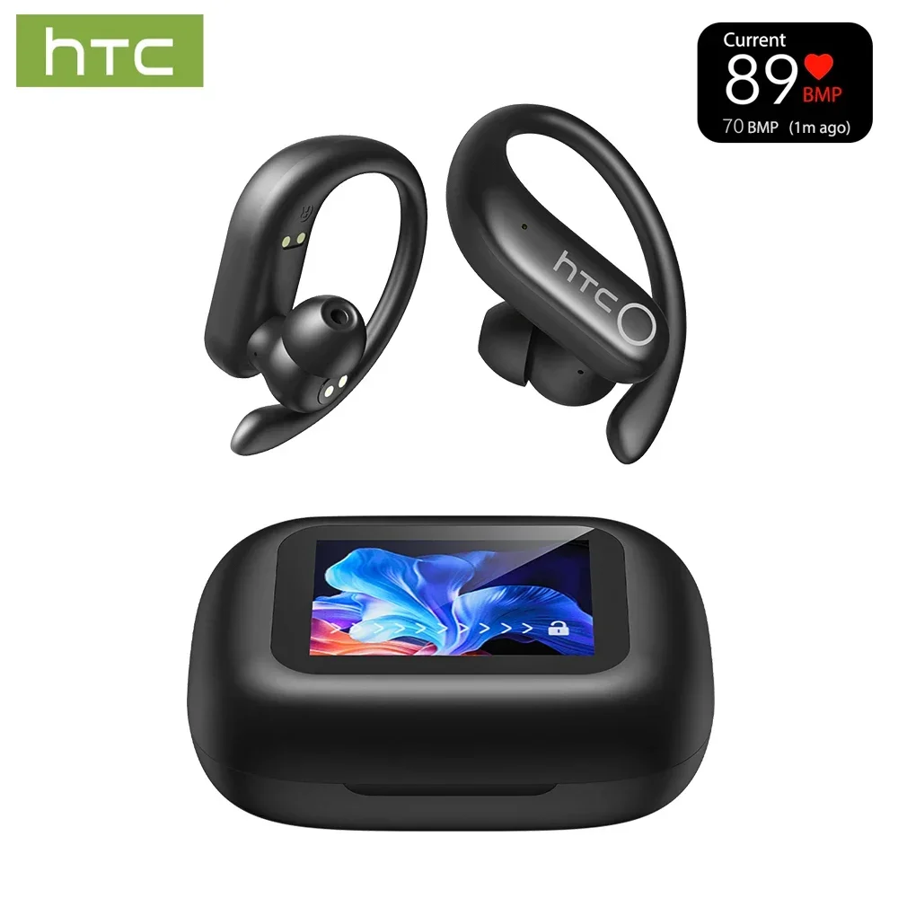 Type C Wired Earphones With Mic - سماعات بلوتوث HTC NE61 للحد من