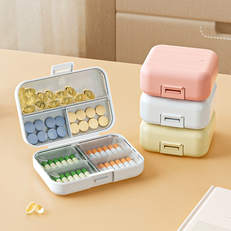 صندوق توزيع أدوية محمول للسفر، - مراجعة Tablets وسعره