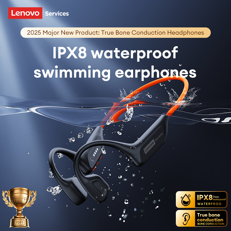 سماعات أذن لاسلكية من لينوفو S - مراجعة Bone Conduction Running Headphones وسعره