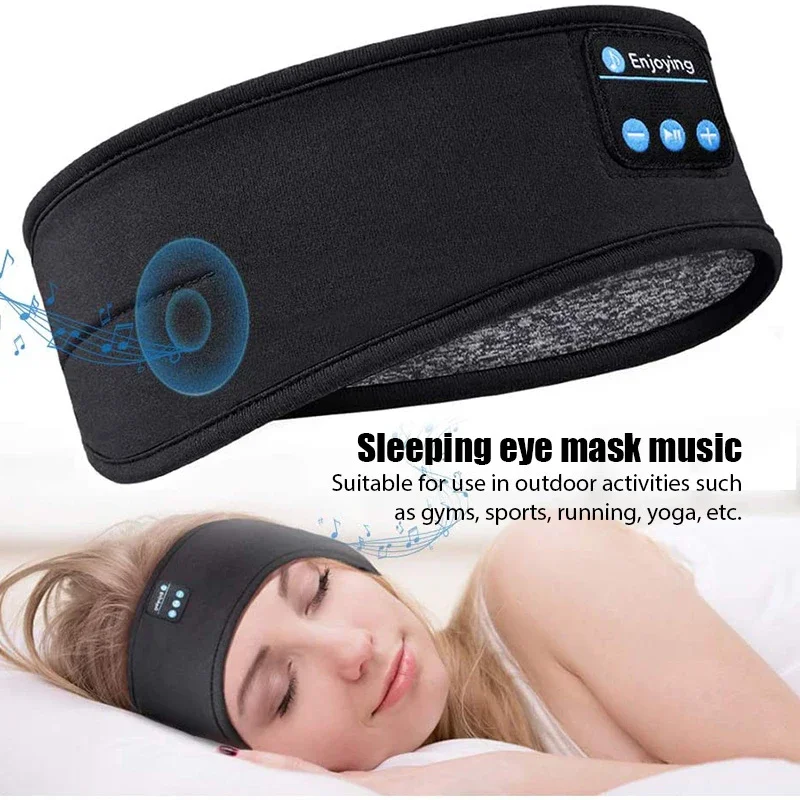 سماعات بلوتوث للنوم مع قناع لل - مراجعة Sleep Mask Headphones Bluetooth وسعره