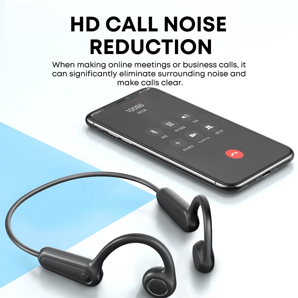 سماعات أذن رياضية لاسلكية من ا - مراجعة Bone Conduction Running Headphones وسعره