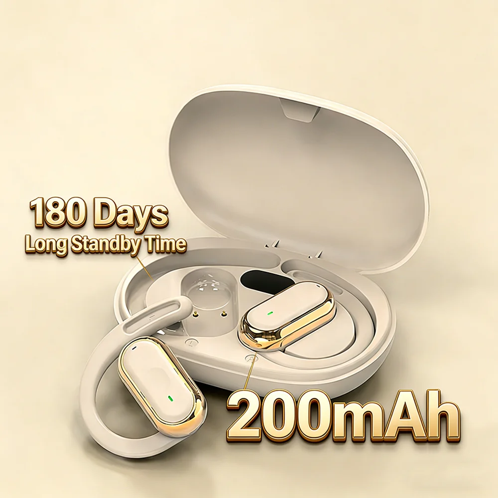KEBIDUMEI مفتوح الأذن بلوتوث 5 - مراجعة Bone Conduction Running Headphones وسعره