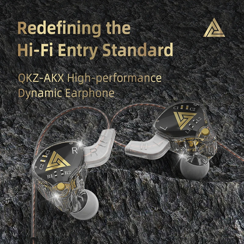 سماعات أذن سلكية أصلية من QKZ  - مراجعة Open Ear Air Conduction Headphones وسعره