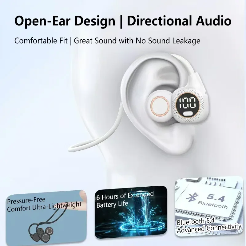 سماعات أذن بلوتوث بتقنية التوص - مراجعة Bone Conduction Running Headphones وسعره