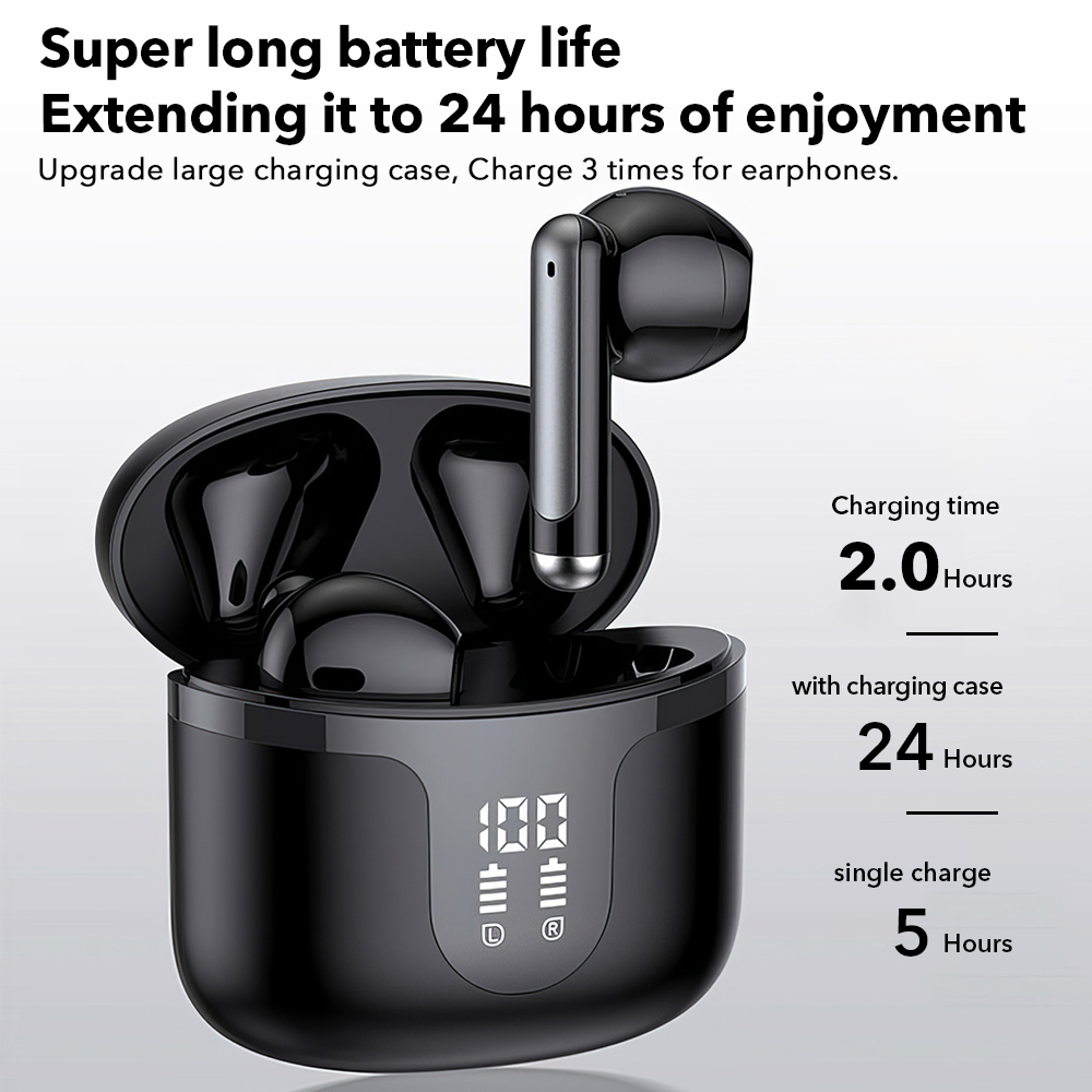 سماعات Mpow S47 True اللاسلكية - مراجعة Tws Earbuds Bluetooth 5.3 وسعره