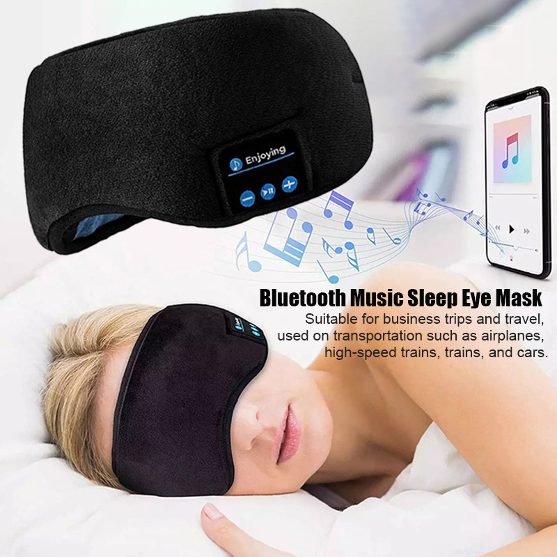 سماعات بلوتوث لاسلكية قناع عين - مراجعة Sleep Mask Headphones Bluetooth وسعره