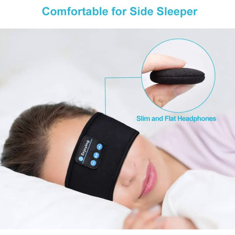 قناع النوم بلوتوث سماعات النوم - مراجعة Sleep Mask Headphones Bluetooth وسعره