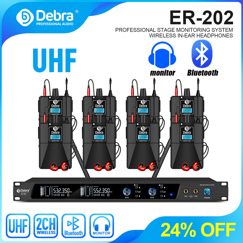 نظام مراقبة لاسلكي داخل الأذن  - مراجعة In Ear Monitors For Singers وسعره