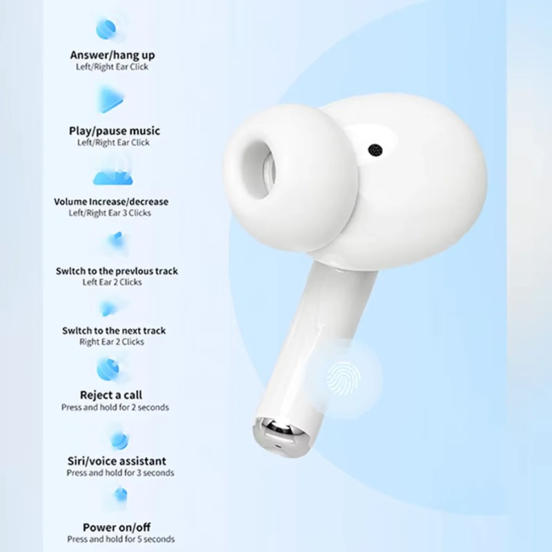 سماعات أذن بلوتوث A5 TWS، سماع - مراجعة Tws Earbuds Bluetooth 5.3 وسعره