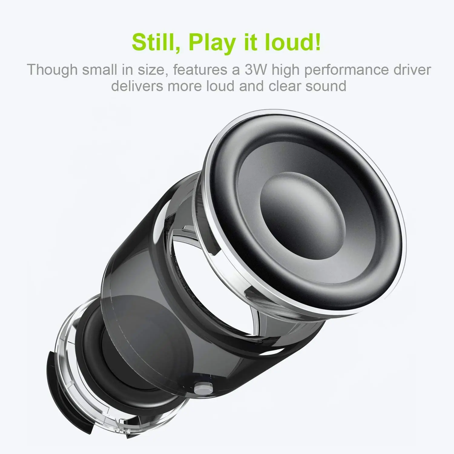 مكبر صوت بلوتوث صغير EWA A106  - مراجعة Portable Bluetooth Speaker Waterproof Ipx7 وسعره