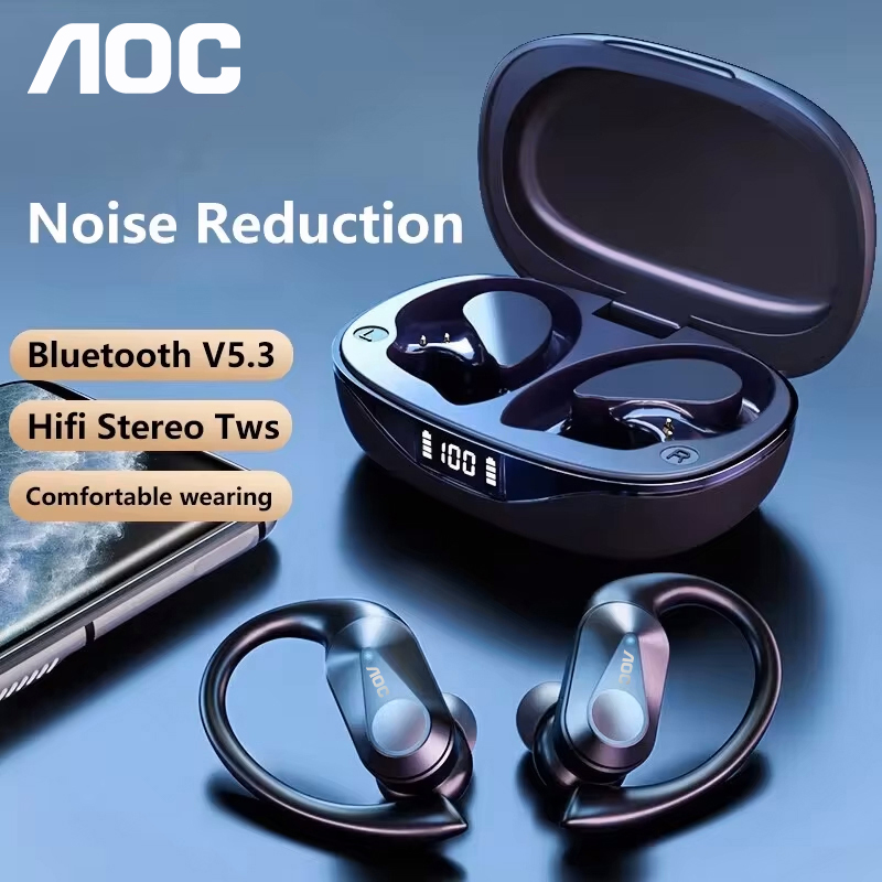 سماعات رأس رياضية لاسلكية من C - مراجعة Type C Wired Earphones With Mic وسعره