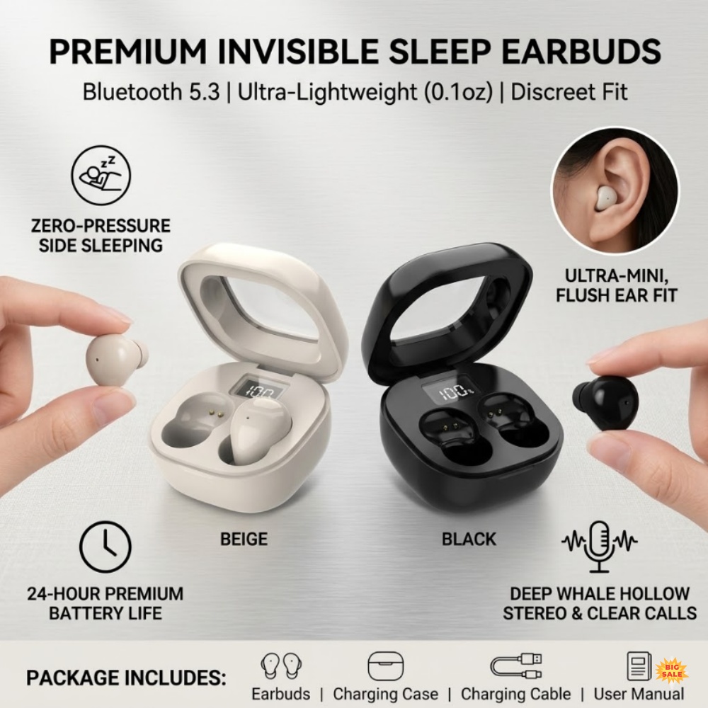 سماعات أذن لاسلكية صغيرة للغاي - مراجعة Tws Earbuds Bluetooth 5.3 وسعره
