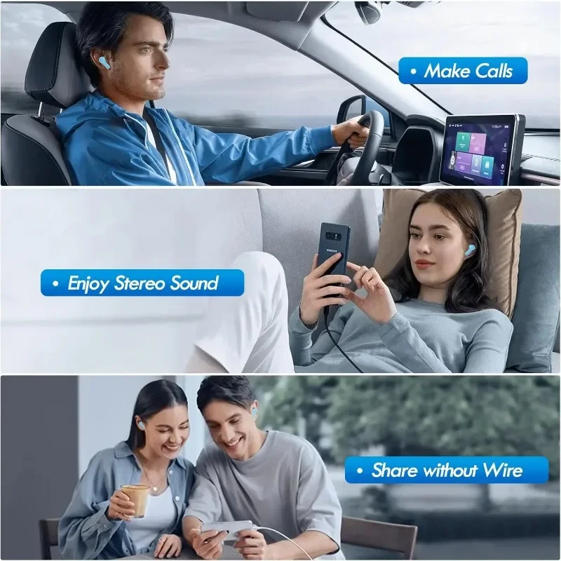 سماعات أذن لاسلكية بتقنية البل - مراجعة Tws Earbuds Bluetooth 5.3 وسعره