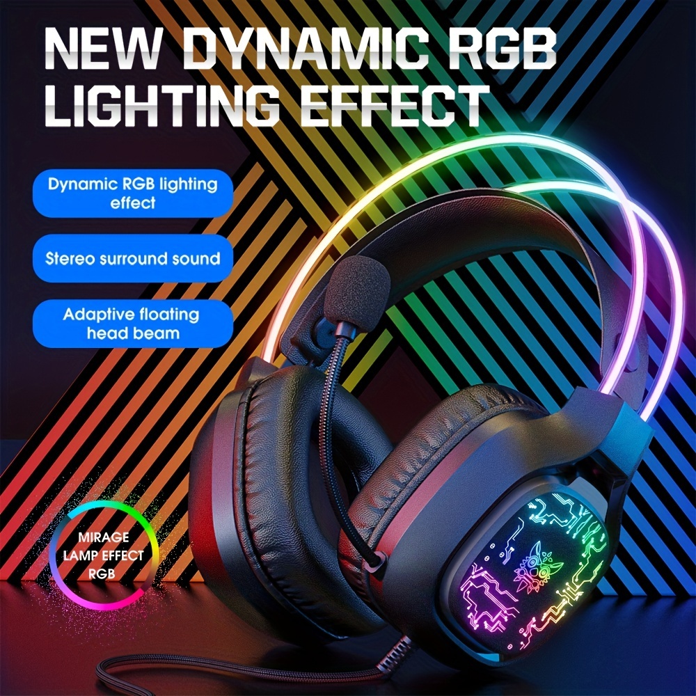 ONIKUMA-X22 سماعة الألعاب مع م - مراجعة Gaming Headset With Mic Rgb وسعره