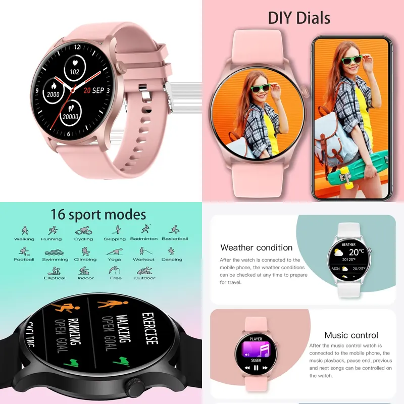 ساعة ذكية SENBONO MAX8 للرجال  - مراجعة Smartwatches وسعره
