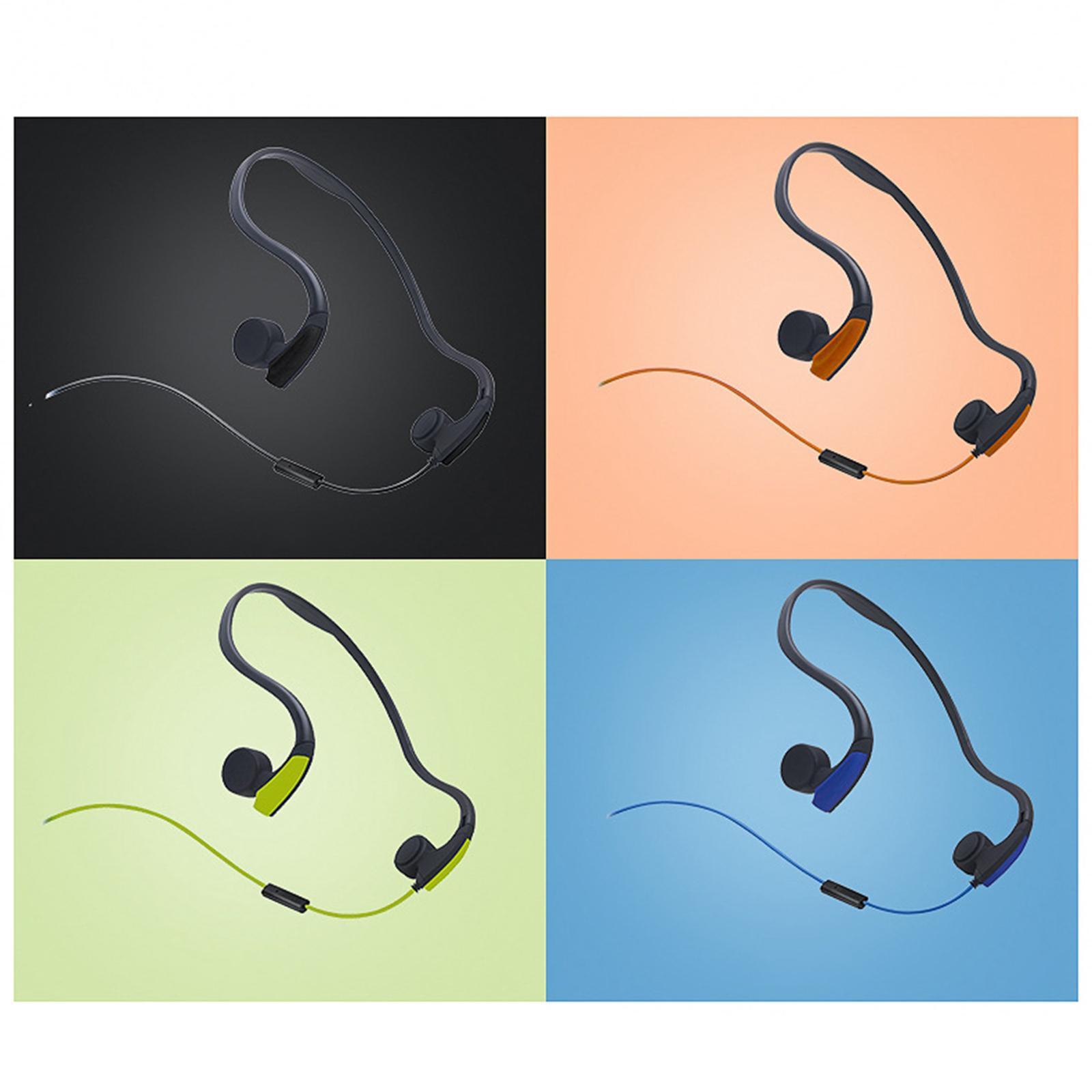 سماعة رأس سلكية ذات توصيل عظمي - مراجعة Bone Conduction Running Headphones وسعره