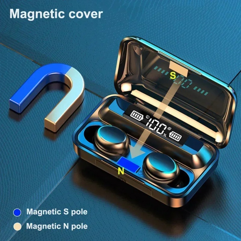 سماعات أذن لاسلكية TWS مع شاشة - مراجعة Tws Earbuds Bluetooth 5.3 وسعره