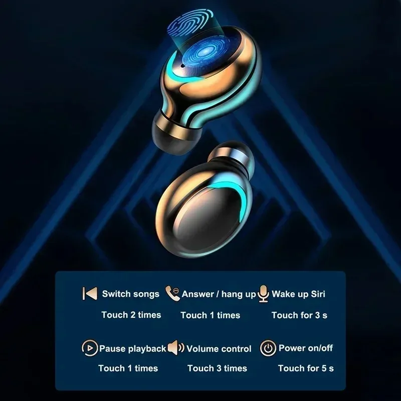 سماعات أذن لاسلكية TWS مع شاشة - مراجعة Tws Earbuds Bluetooth 5.3 وسعره