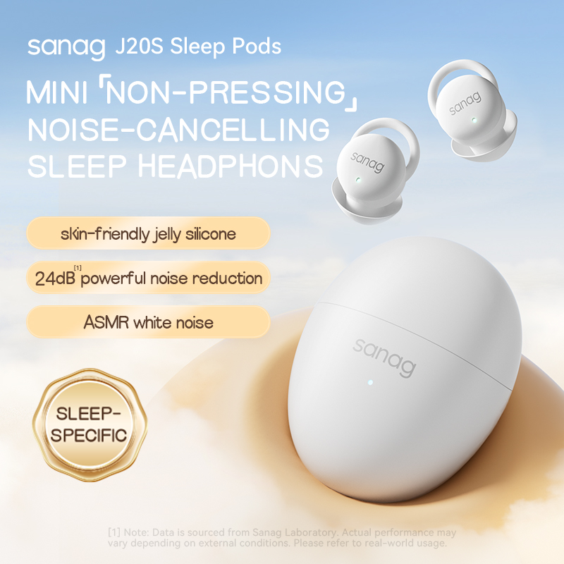 سماعات أذن لاسلكية Sanag J20 م - مراجعة Sleep Mask Headphones Bluetooth وسعره