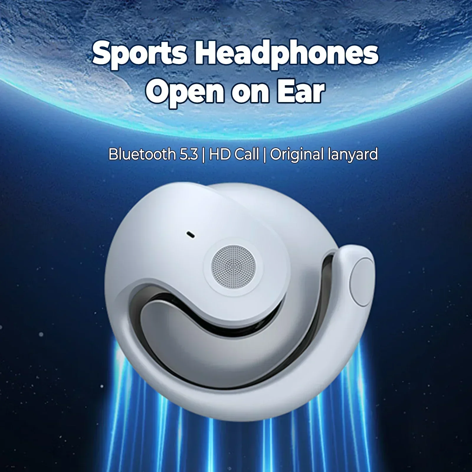 سماعات بلوتوث لاسلكية TWS بتصم - مراجعة Open Ear Air Conduction Headphones وسعره