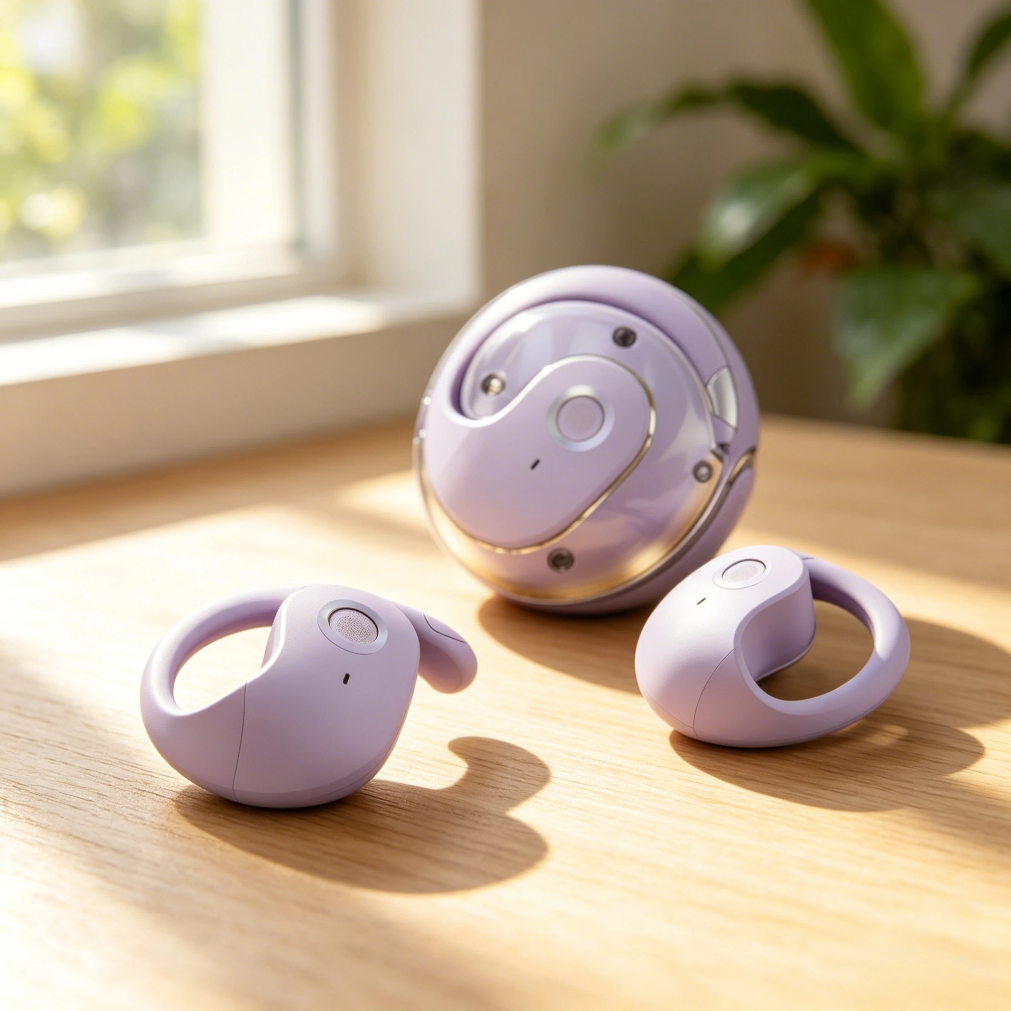 سماعات بلوتوث لاسلكية TWS بتصم - مراجعة Open Ear Air Conduction Headphones وسعره