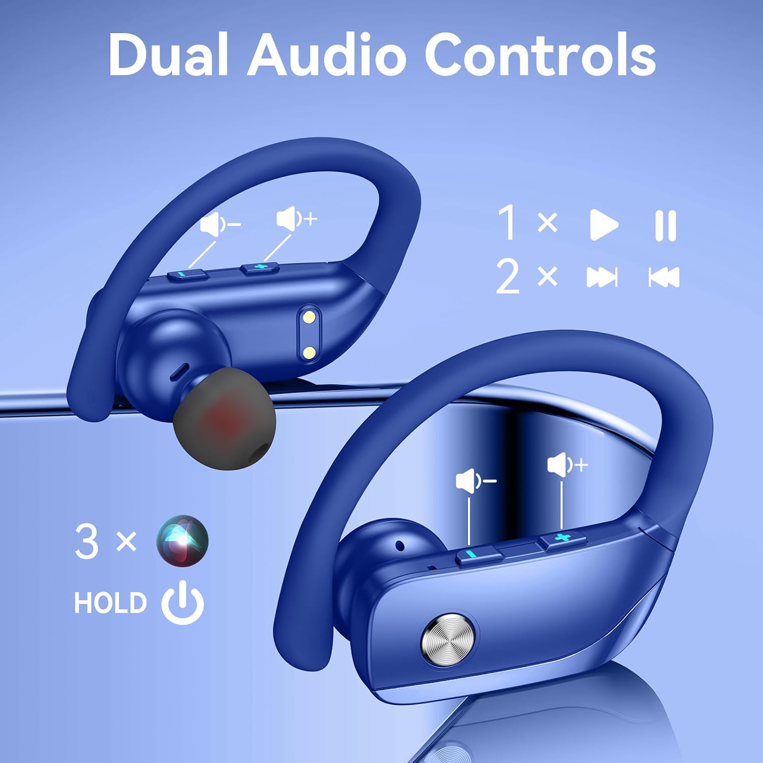 سماعات أذن لاسلكية مع علبة شحن - مراجعة Headphones وسعره